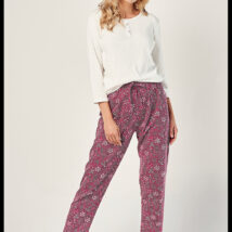 Piżama Damska Model Estella 2994 kolor 01 White – Taro