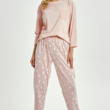 Piżama Damska Model Nori 3442 Powder Pink – Taro