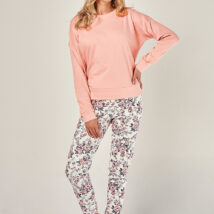 Piżama Damska Model Poppy 2997 kolor 01 Brzoskwinia – Taro