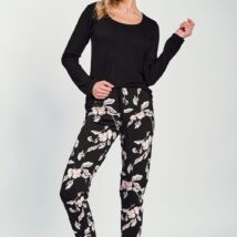 Piżama Damska Model Charlotte 3232 Black – Taro