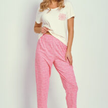 Piżama Damska Model Corni 3336 Ecru – Taro