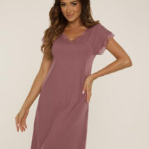 Koszulka nocna Koszula Nocna Model Hezel 816 Jagoda – De Lafense