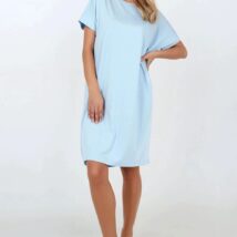 Koszulka nocna Koszula Nocna Model Always Loved Blue – Momenti Per Me