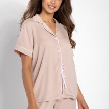 Piżama Damska Model Chantal Beige – Momenti Per Me