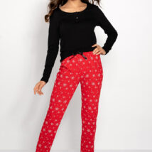 Piżama Damska Model Christmas Time Red – Momenti Per Me