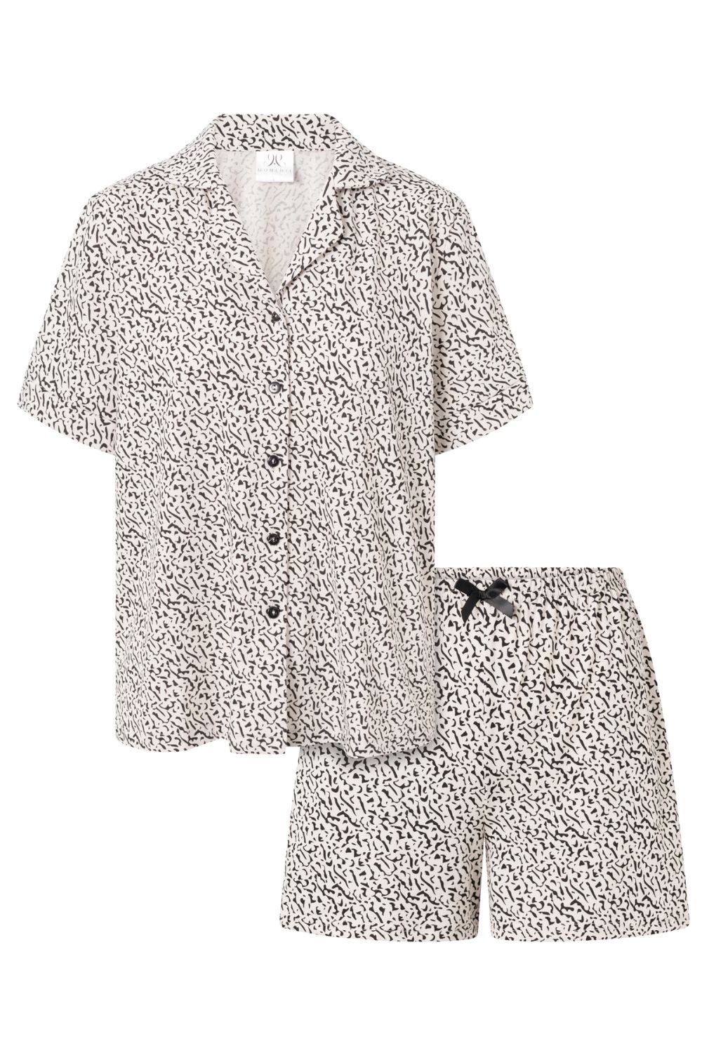 Piżama Damska Model About Style Beige - Momenti Per Me - obrazek 2