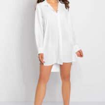 Koszulka nocna Koszula Nocna Model Bella White/Gold – Momenti Per Me