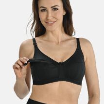 Biustonosz do karmienia Model Perla 404 Black – Teyli