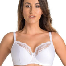 Biustonosz Soft Biustonosz Semi-soft Model Estel 204 White – Teyli