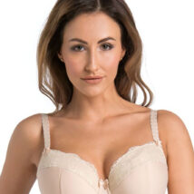 Biustonosz push up Biustonosz Usztywniany Model Marte 202 Beige – Teyli