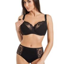 Biustonosz do karmienia Model Anastasia Mama 219 Black – Teyli