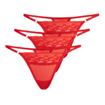 Komplet Stringi Model Erori 3pack 379-3 Red – Teyli