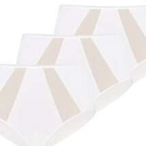 Figi Komplet figi Model Vicky 1125-3 White – Teyli