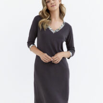 Koszulka nocna Koszula Nocna Model 413 Grafit – Cana