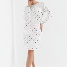 Koszulka nocna Koszula Nocna Model 431 Ecru – Cana