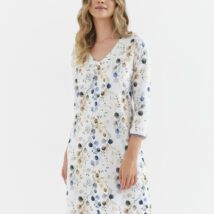 Koszulka nocna Koszula Nocna Model 401 White – Cana