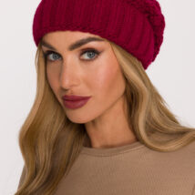 Czapka Model MOE897 Bordo – Moe