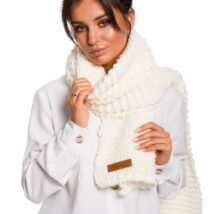 Szalik Model BK041 Ecru – BE Knit