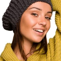 Beret Model BK060 Grafit – BE Knit
