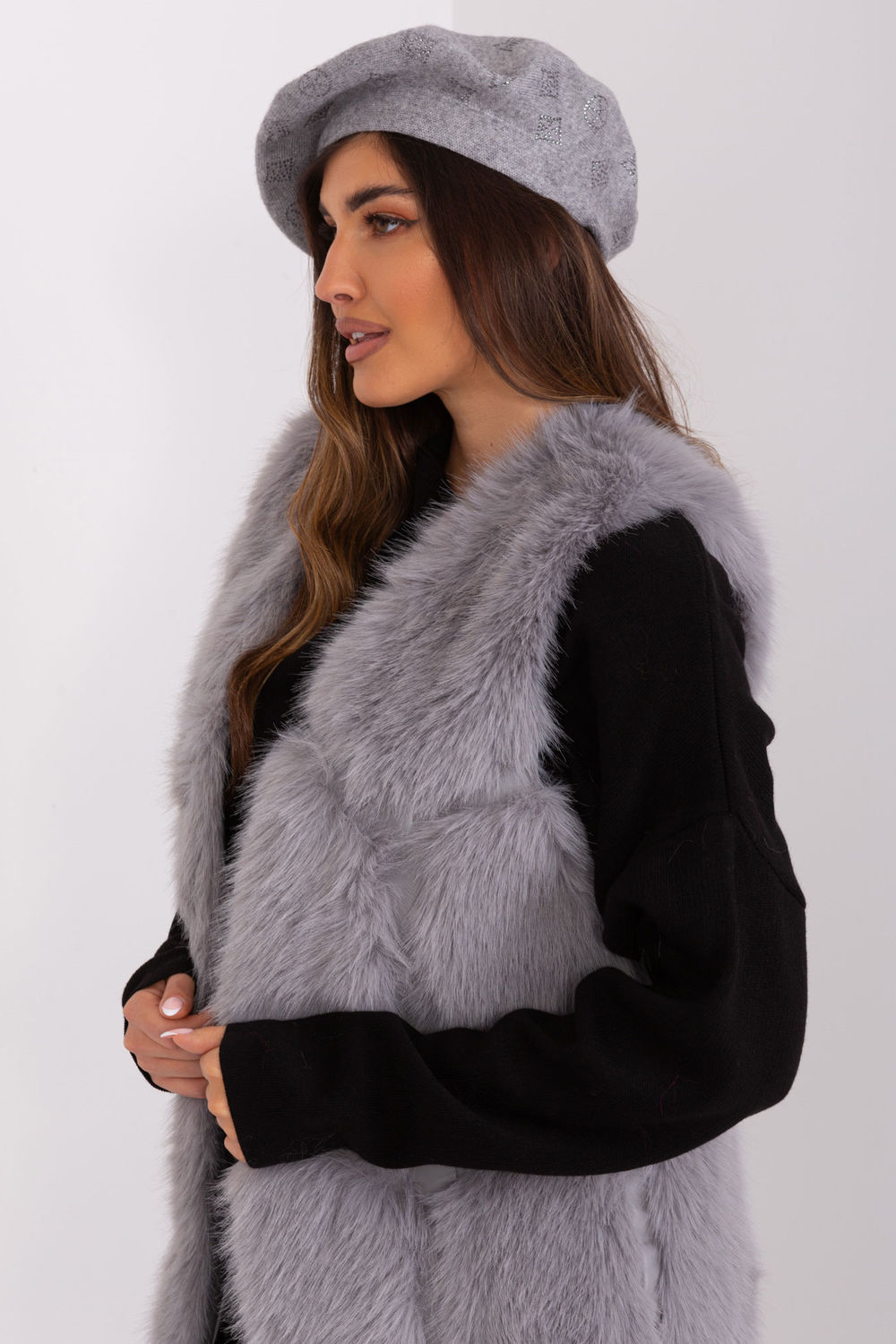 Beret Model AT-CZ-2318.27 Grey - AT - obrazek 2