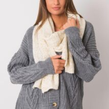 Szalik Damski Model AT-SZ-RH-1407.23X Ecru – AT