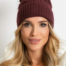 Czapka Model AT-CZ-173501.44 Bordo – AT