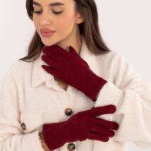 Rękawiczki Model AT-RK-23901.22 Bordo – AT