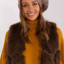 Beret Model AT-CZ-2318.26 Dark Beige – AT