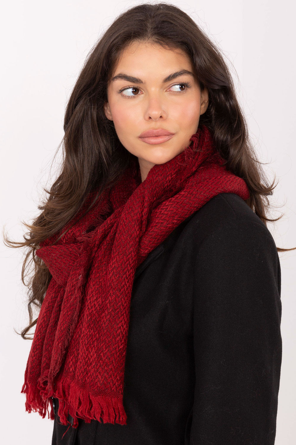 Szalik Model AT-SZ-S-8372.65 Red - AT - obrazek 2