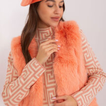 Beret Model AT-CZ-231305.85P Brzoskwinia – AT