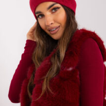 Czapka Model AT-CZ-23250.36P Bordo – AT