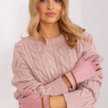 Rękawiczki Model AT-RK-238601.25P Light Pink – AT