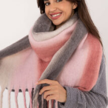 Szalik Model AT-SZ-2320.50 Grey/Pink – AT