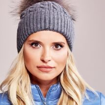 Czapka Model AT-CZ-173501.44 Dark Grey – AT