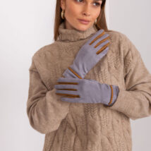 Rękawiczki Model AT-RK-238601.31P Grey – AT