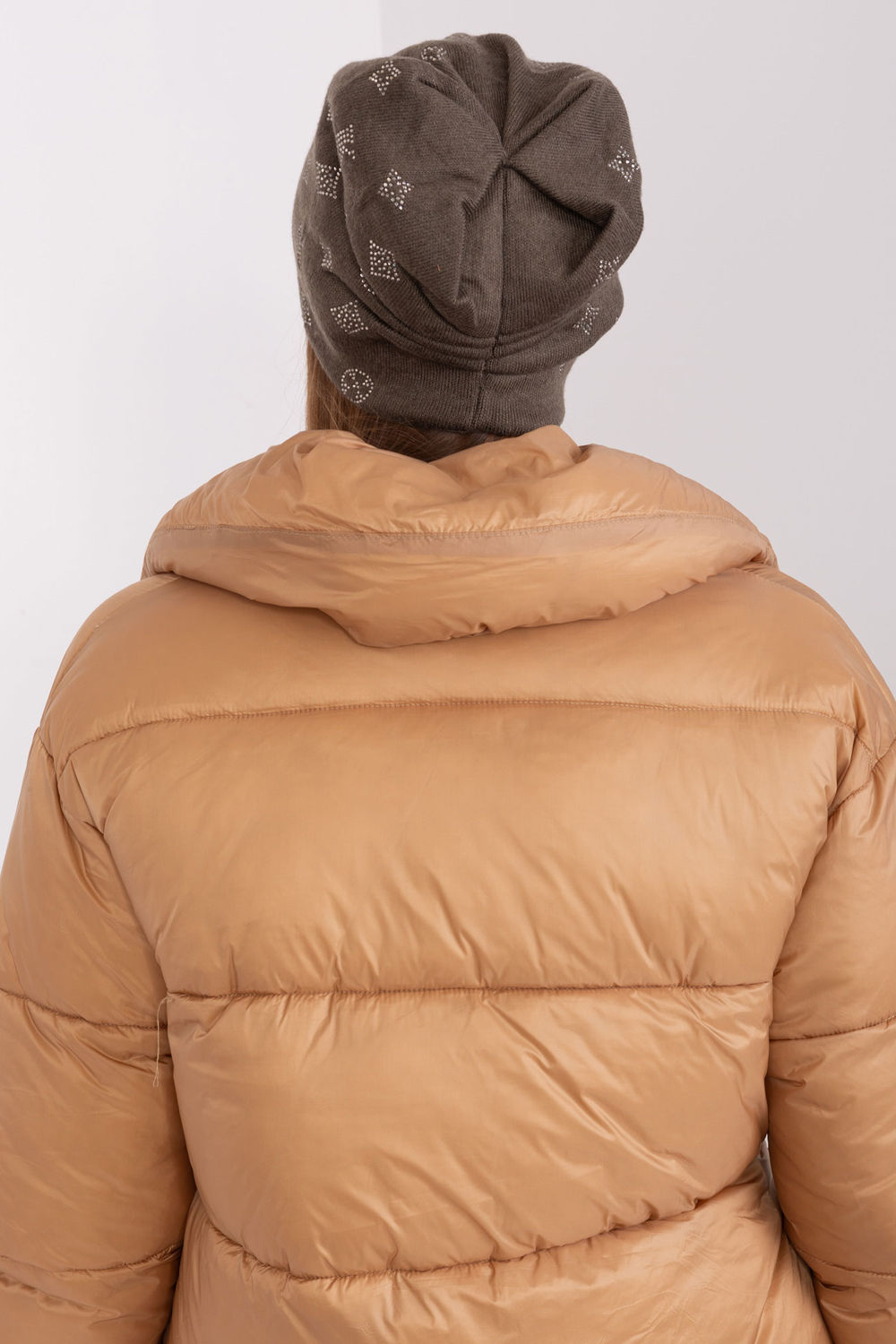 Czapka Model AT-CZ-2325.86 Dark Khaki - AT - obrazek 3