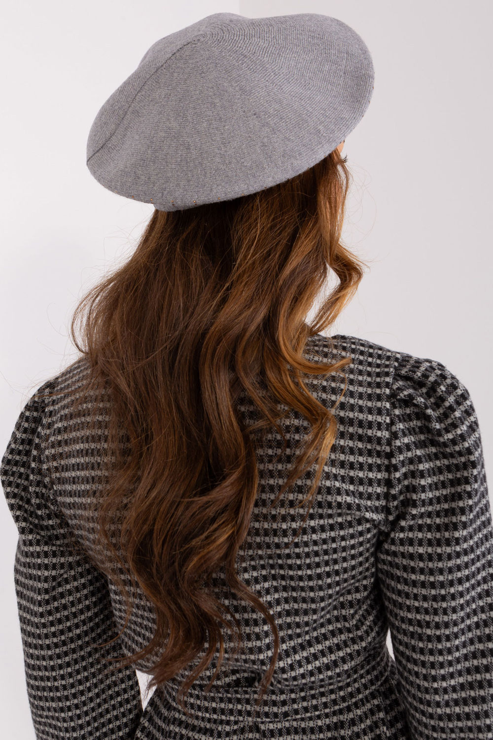 Beret Model AT-CZ-231605.24P Grey - AT - obrazek 3