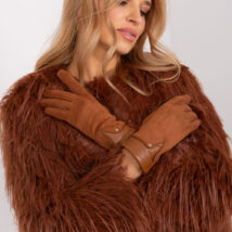 Rękawiczki Model AT-RK-239507.53P Light Brown – AT