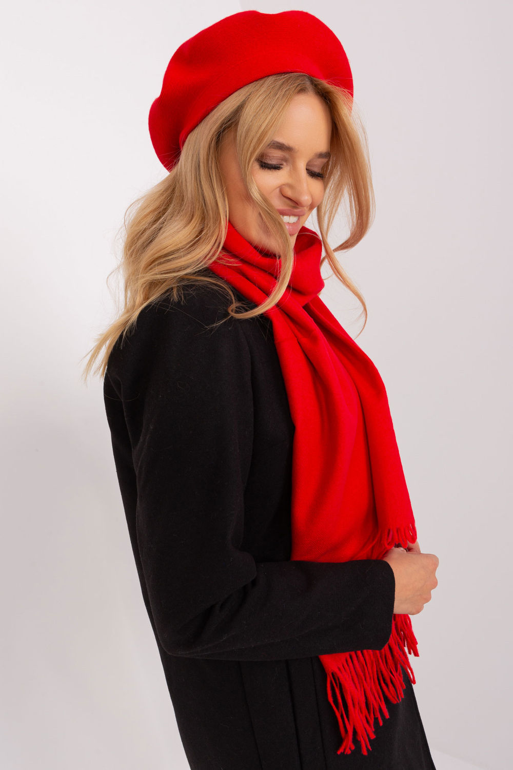 Beret Model AT-CZ-231305.91P Red - AT - obrazek 2