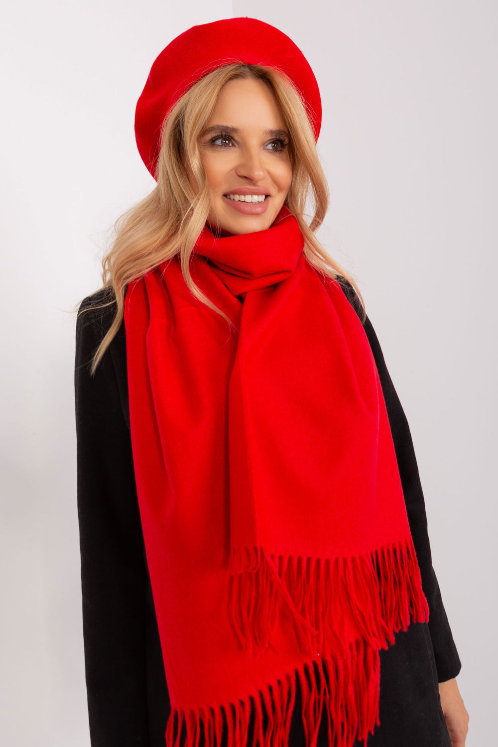 Beret Model AT-CZ-231305.91P Red - AT - obrazek 4