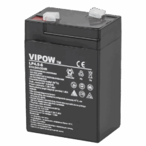 Akumulator żelowy VIPOW 6V 4.5Ah