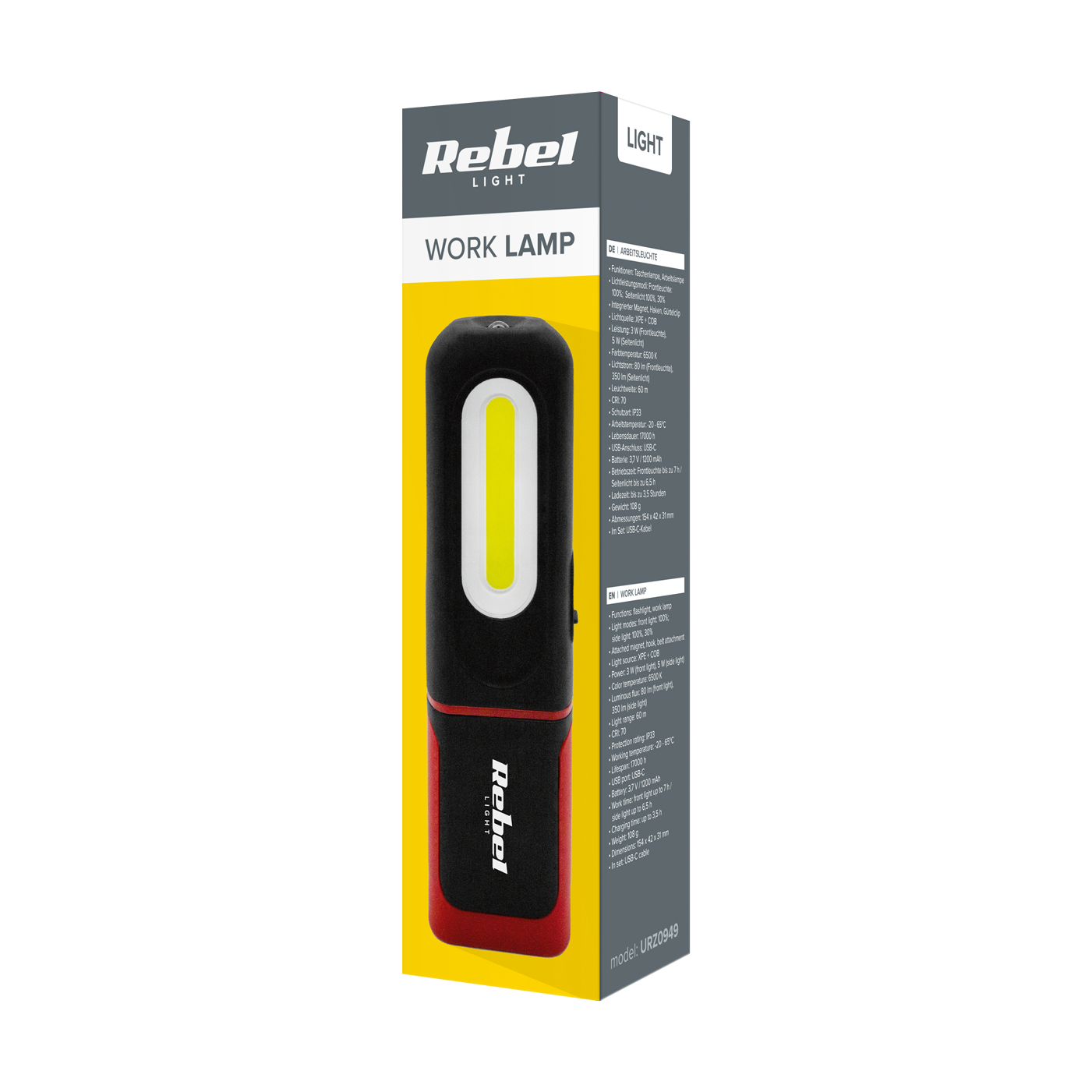 Akumulatorowa lampa warsztatowa - obrazek 7