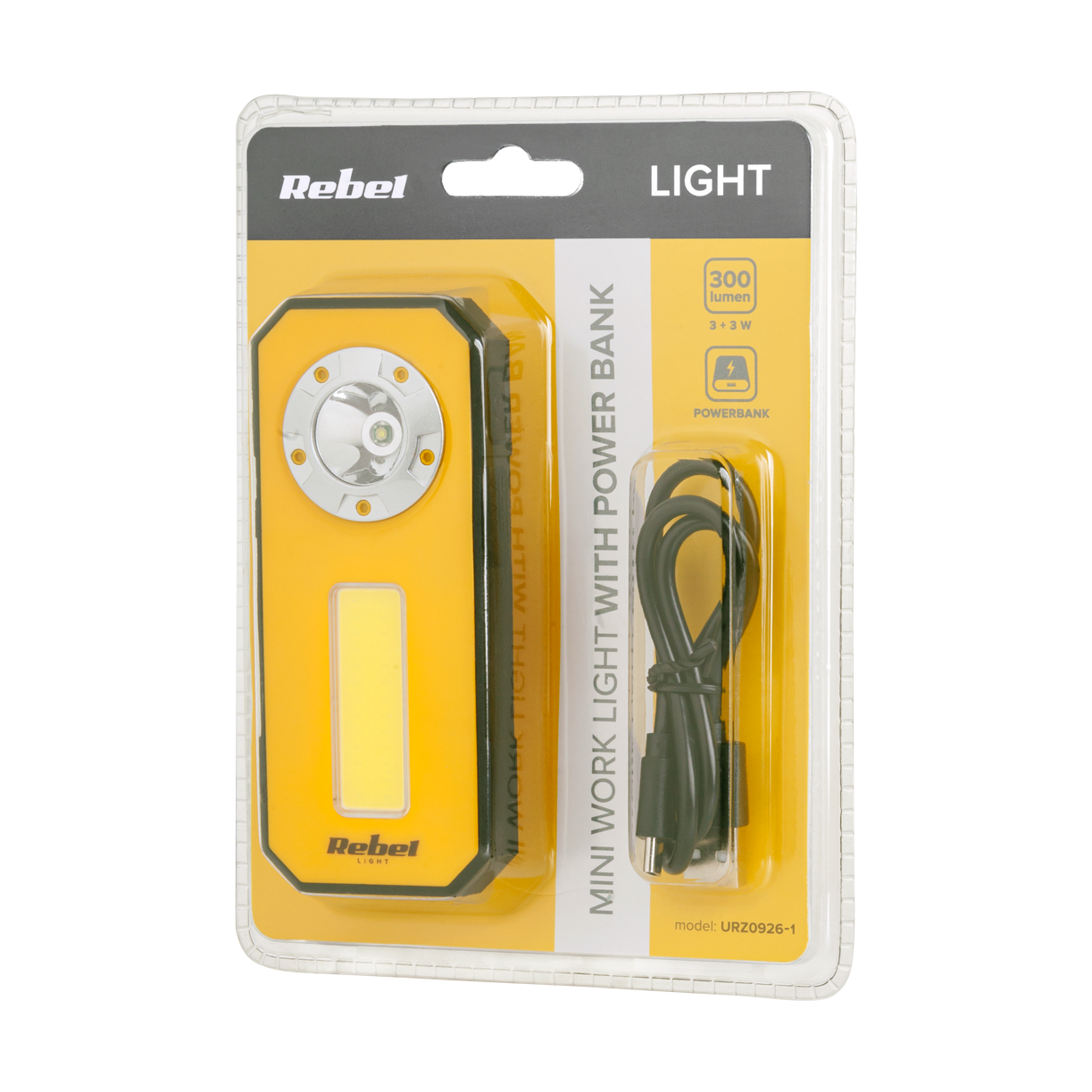 Akumulatorowa mini lampa warsztatowa - obrazek 6