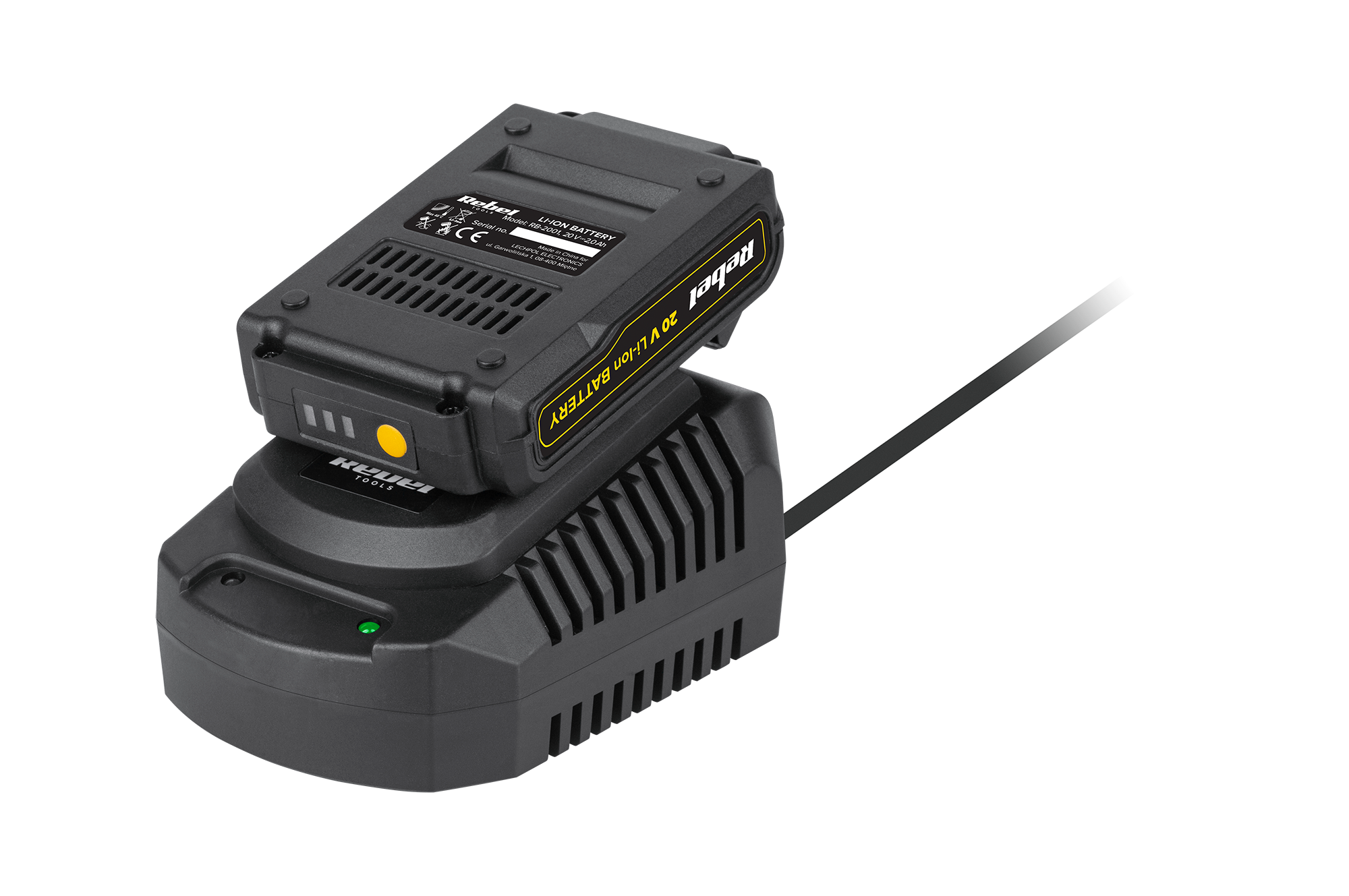 Akumulatorowa wiertarko-wkrętarka udarowa 20V 2A box - obrazek 6