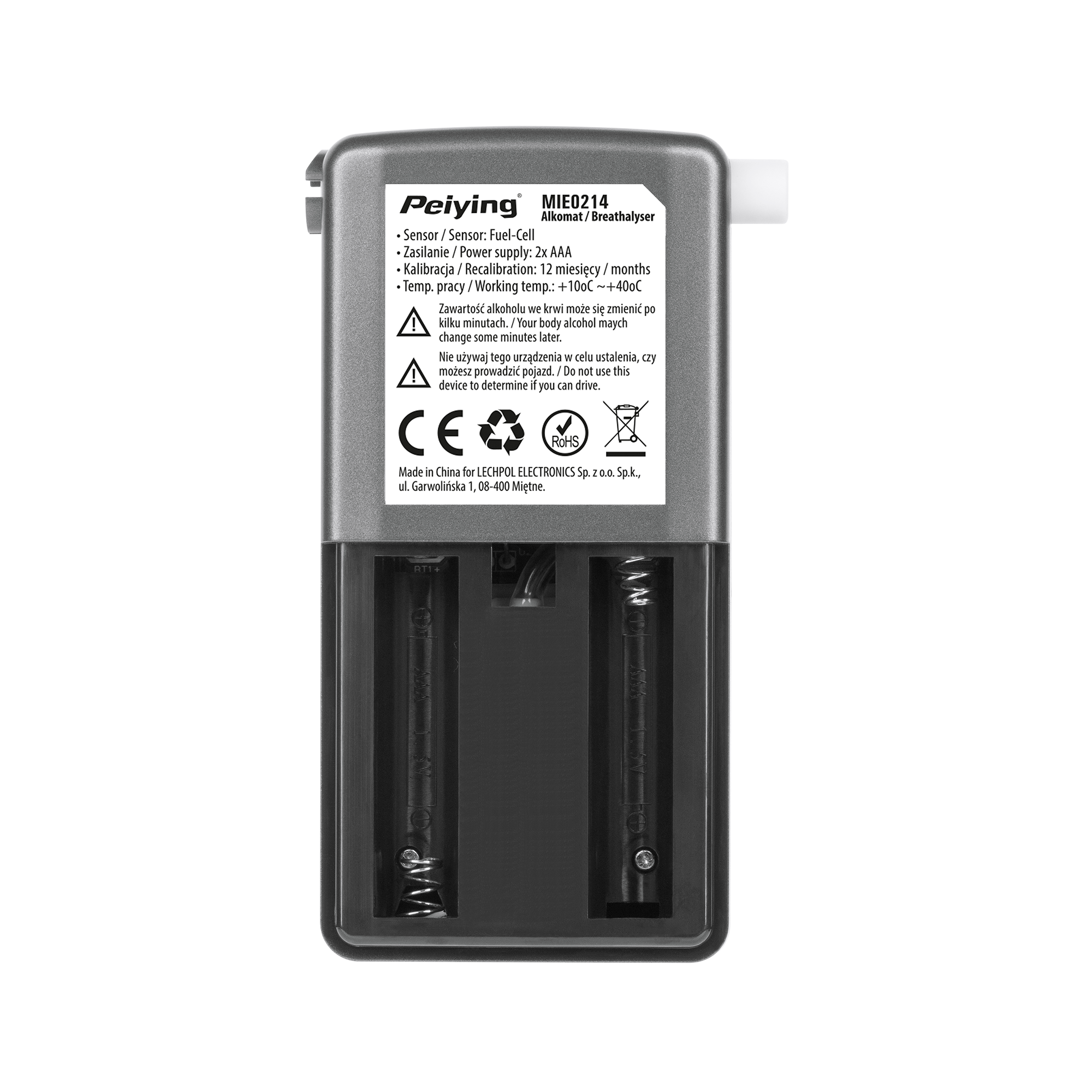 Alkomat PEIYING KT-571 - obrazek 3