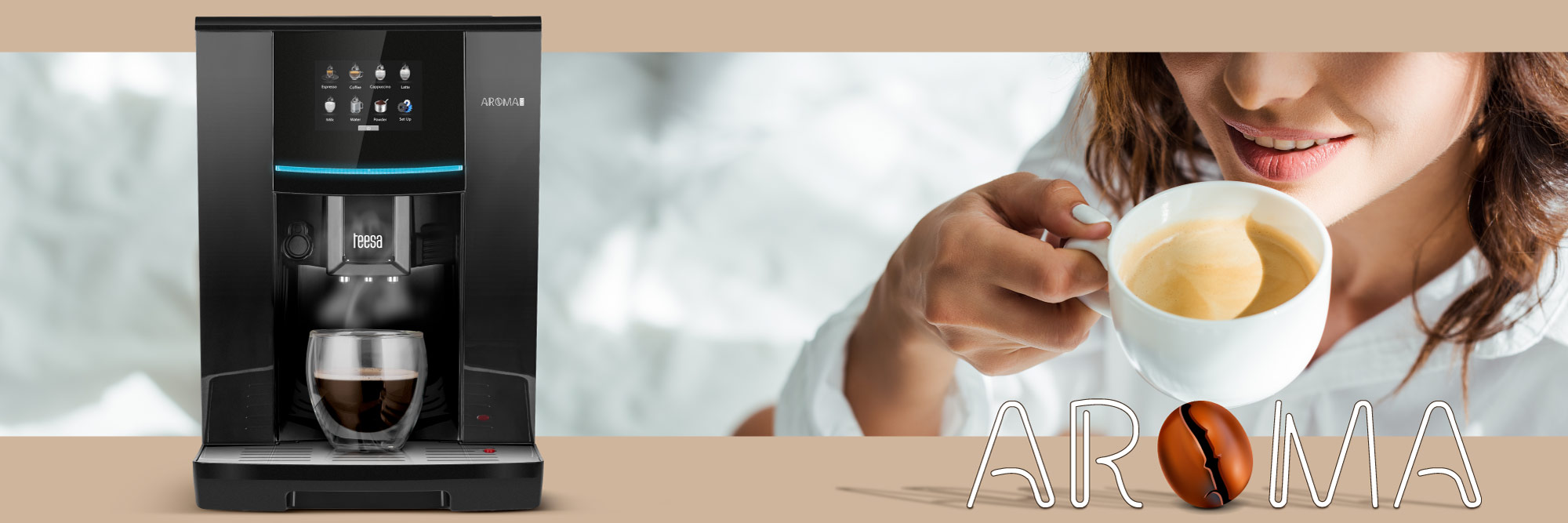 Automatyczny ekspres do kawy z młynkiem TEESA AROMA 800 - obrazek 8
