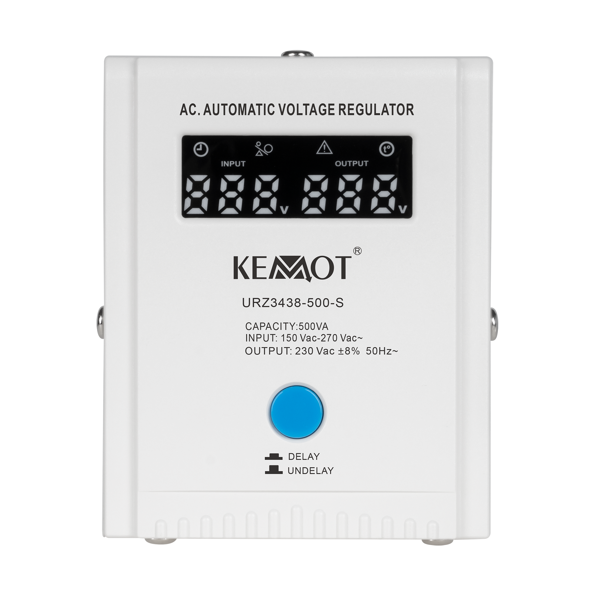 Automatyczny stabilizator napięcia KEMOT SER-500-S , precyzja 8% - obrazek 3