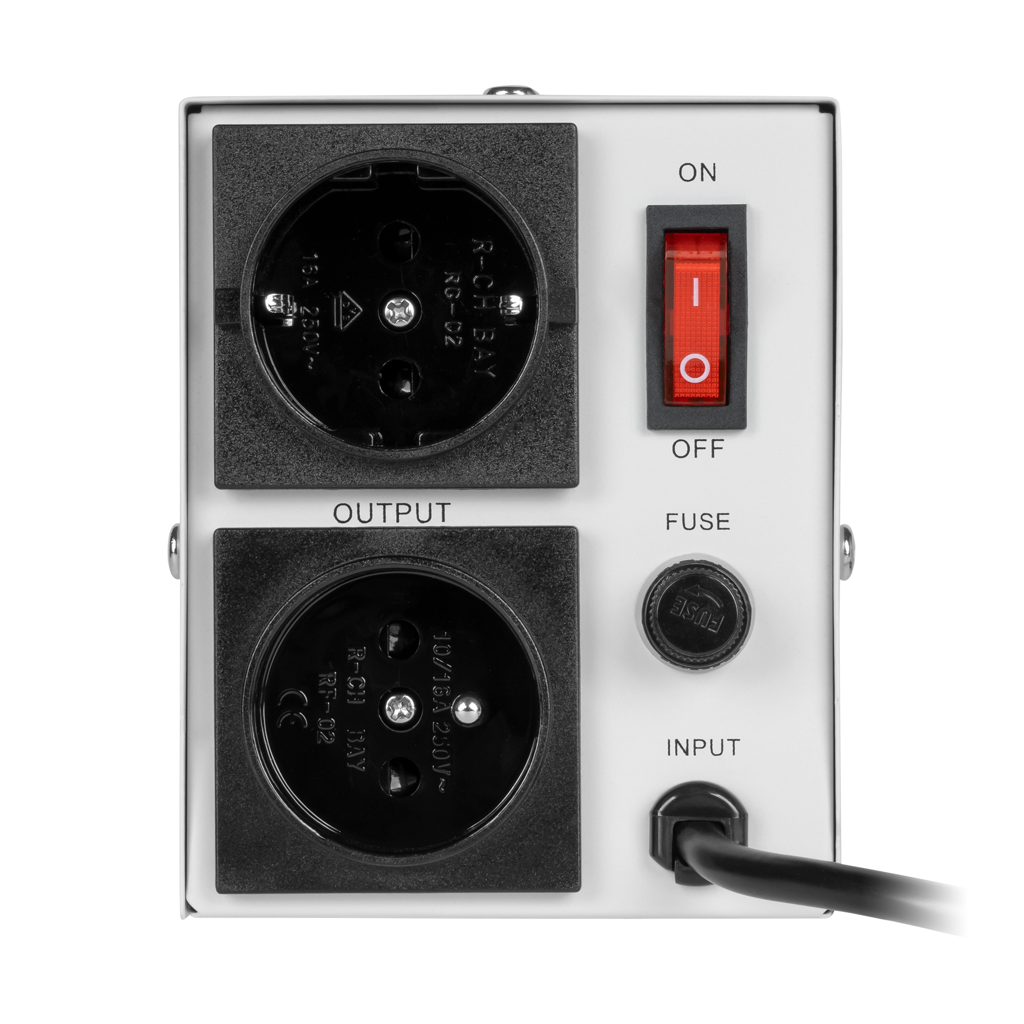 Automatyczny stabilizator napięcia KEMOT SER-500-S , precyzja 8% - obrazek 4