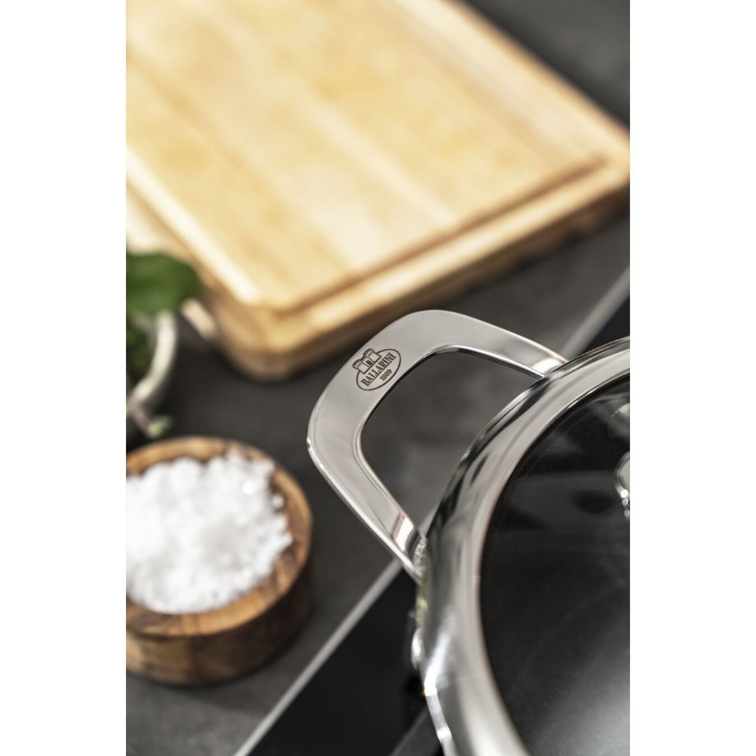 Garnek BALLARINI Salina Granitium z pokrywką granitowy 20 cm 75002-826-0 - obrazek 3