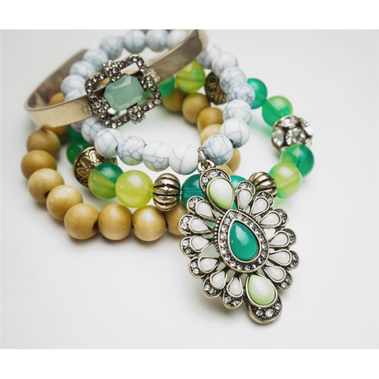 BRANSOLETKI KOLOROWE FANCY